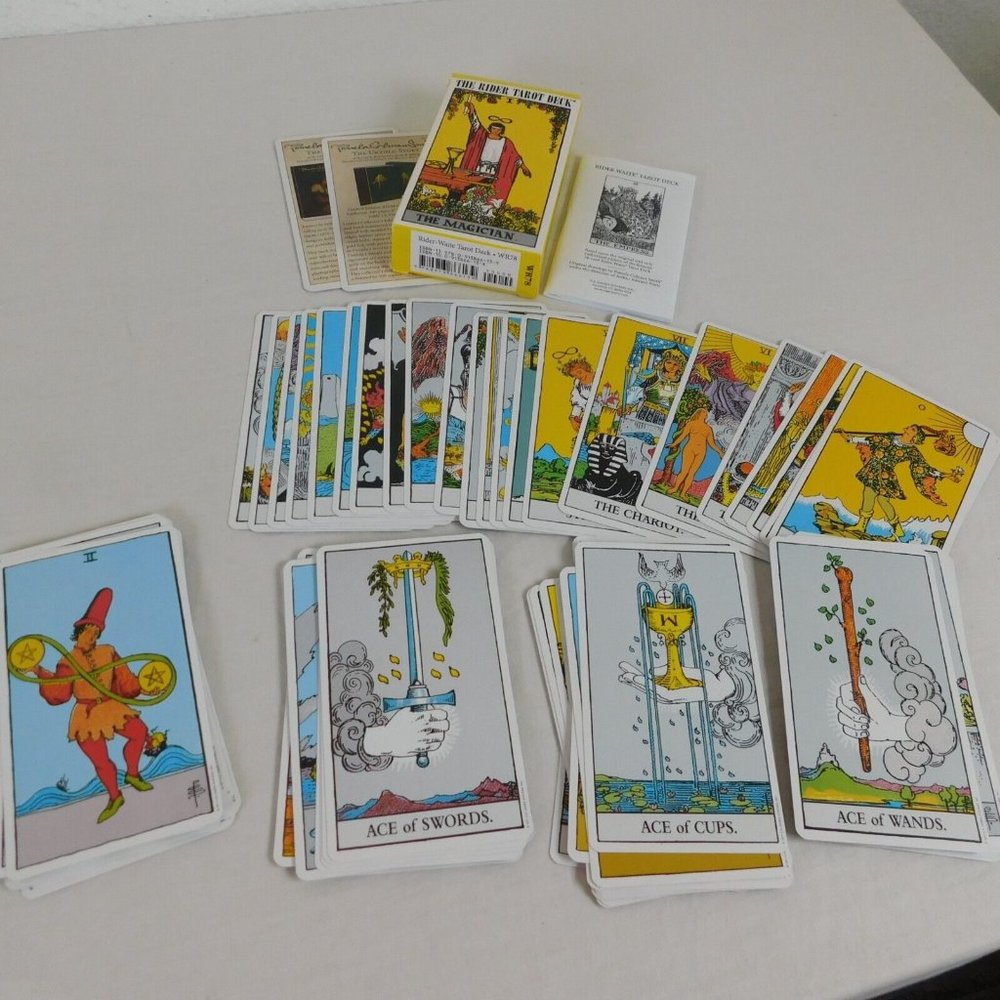 The Rider-Waite 1971 Tarot Deck by Pamela Colman Smith Rerelease 2007 Complete